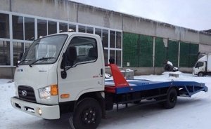 Эвакуатор с белой кабиной