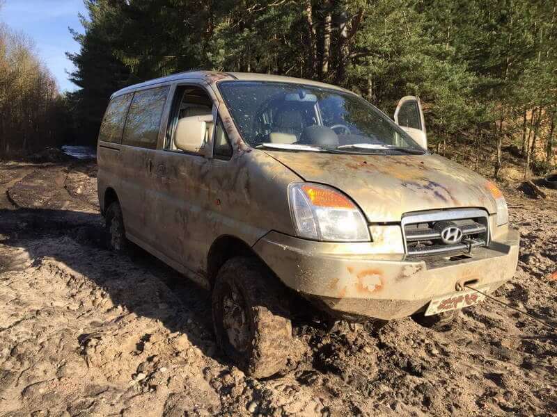 Фото автомобиля в грязи
