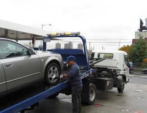 Эвакуатор легкового авто с дисками