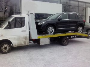 Эвакуация джипа таурег